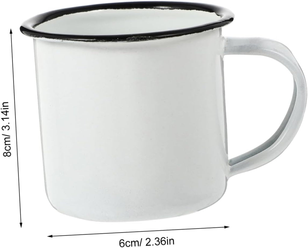 Enamel Cup Vintage Camping Mug