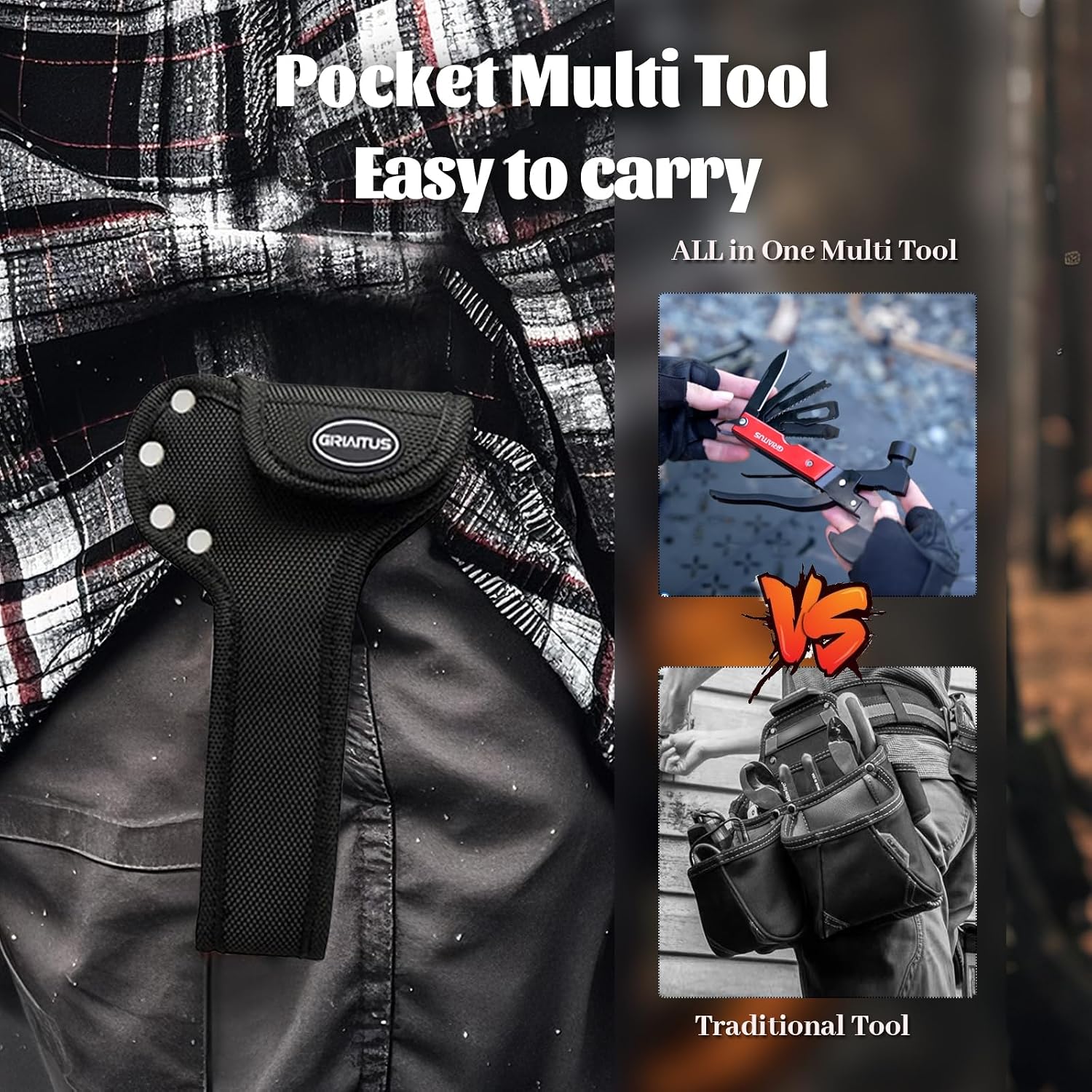 18-in-1 Multitool Camping Accessories