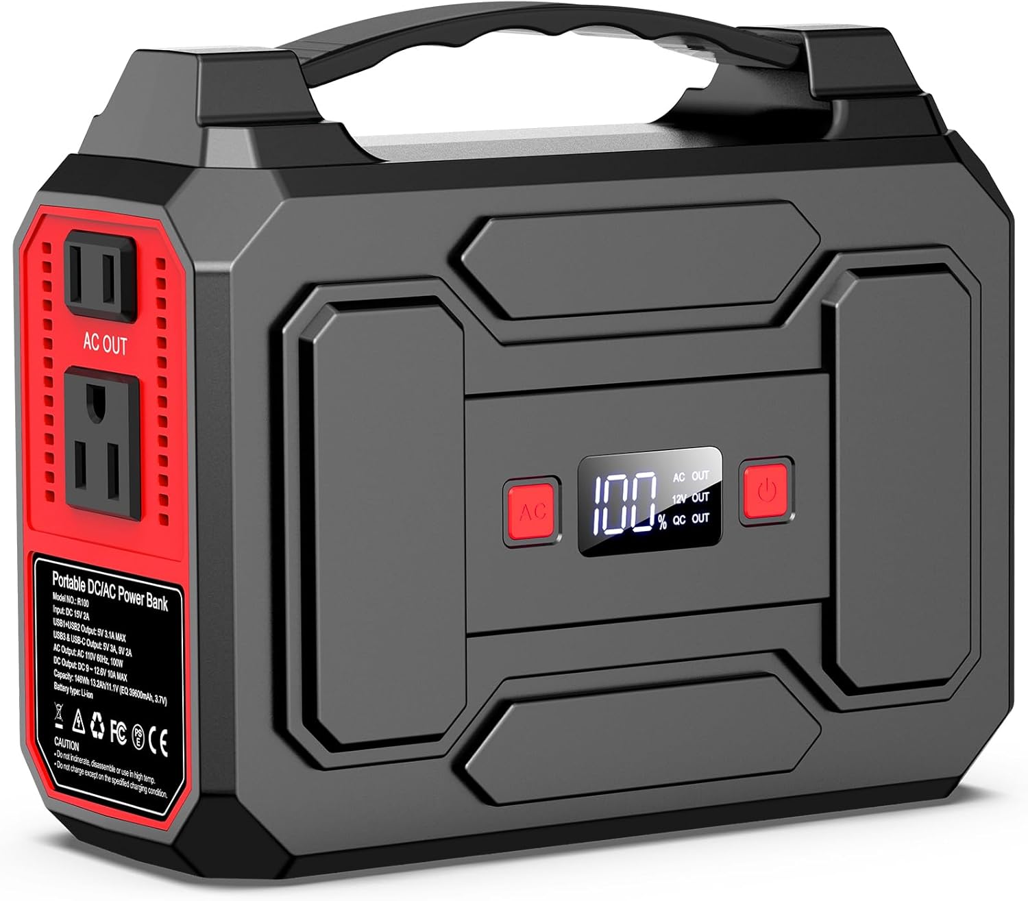 Portable Power Station, 146Wh 100W