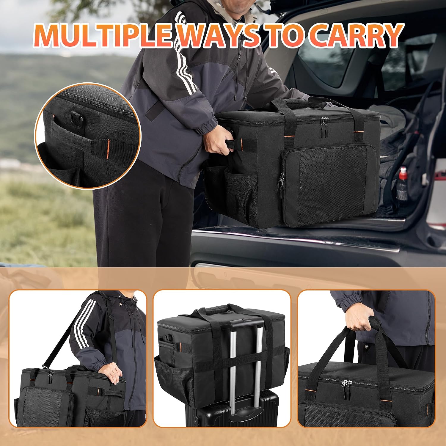 Camping Organizers and Storage, 4 Packing Cubes