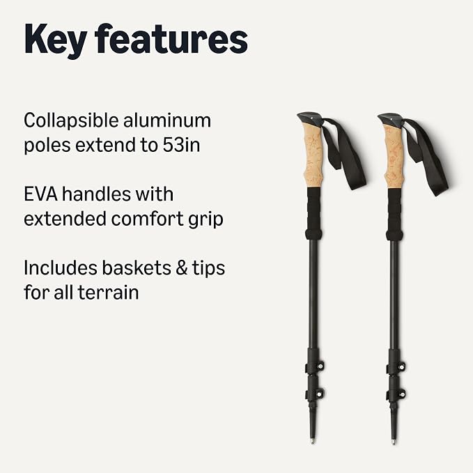 Lightweight Collapsible Trekking Poles