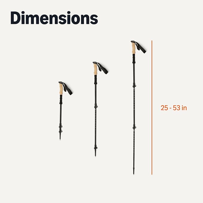Lightweight Collapsible Trekking Poles