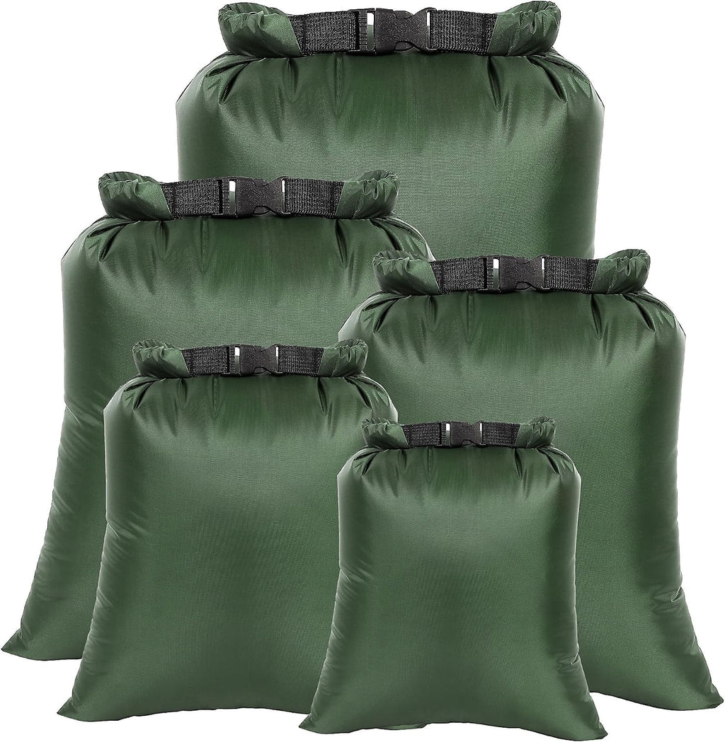 Waterproof Dry Bags Set, 5 Packs